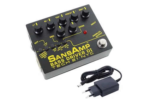 Produktbild Tech21 SansAmp Bass Driver DI V2 Preamp Pedal mit Netzteil