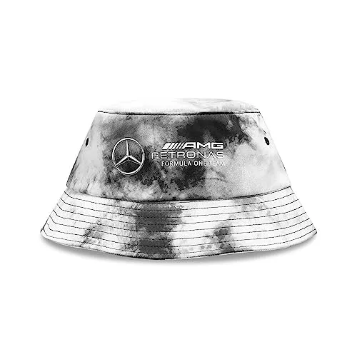 MERCEDES AMG PETRONAS Formula One Team - Tie-Dye-Bucket-Kappe - Grau - Unisex - Größe: Einheitsgröße