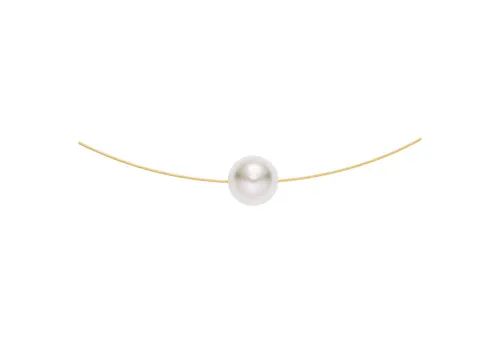 Heideman Collier Perlenkette goldfarben mit Geschenkverpackung - Ketten ohne Anhänger, elegante Perlenkette aus poliertem Edelstahl, besonders hochwertig und ideal als Geschenk verpackt.