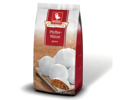 WEISS Pfeffernüsse glasiert