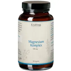 Magnesium-Komplex - 110 Kapseln - Vitamine & Mineralien, unterstützt Muskel- und Nervenfunktion für mehr Energie und Wohlbefinden.