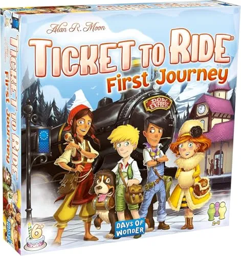 Days of Wonder dow720027 Ticket to Ride Europa: First Journey, Englisch - Englische Sprache