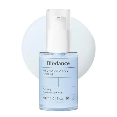 BIODANCE Hydro Cera-nol Serum - Intensiv feuchtigkeitsspendendes Serum für empfindliche Haut - Intensive Feuchtigkeitspflege für ein strahlendes Hautbild. Das Serum zieht schnell ein, beruhigt die Haut und stärkt die Hautbarriere für langanhaltende Pflege.