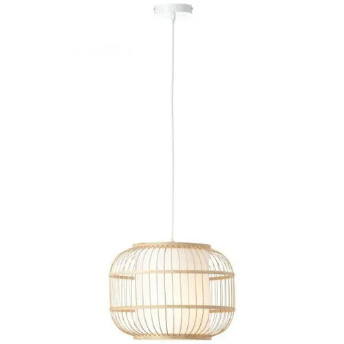 BRILLIANT Bones Pendelleuchte 40cm natur/weiß von Brilliant