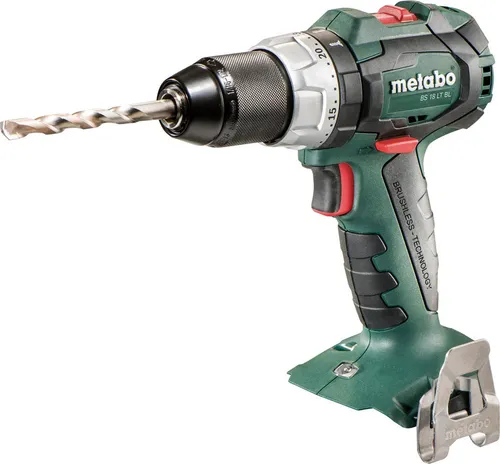 Metabo Akku Bohrschrauber BS 18 LT BL mit MetaBox 145 - Akkuschrauber mit 18V, 75 Nm Drehmoment und 2-Gang-Getriebe für präzises Arbeiten. Ideal für Heimwerker und Profis.