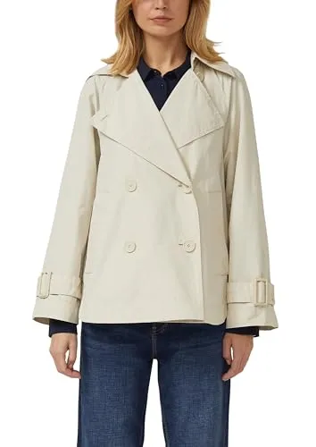 s.Oliver Cabanjacke Relaxed Fit mit abgerundetem Saum - Modische Cabanjacke im Relaxed Fit, ungefüttert und mit Reverskragen. Ideal für den Outdoor-Einsatz, bietet sie durch die Leistentasche praktische Funktionalität.