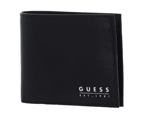 GUESS Fidenza Billfold Wallet Coin Pocket Black in schwarz von GUESS