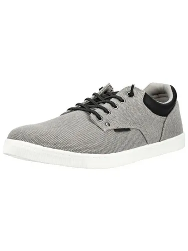 Bullboxer Sneaker aus Lederimitat/Textil - Grau, Größe 42 EU - Stylische Sneaker für den Alltag, aus hochwertigem Lederimitat und Textil. Bequem mit normaler Passform und 2 cm Absatzhöhe. Ideal für Freizeitaktivitäten und modische Kombinationen.