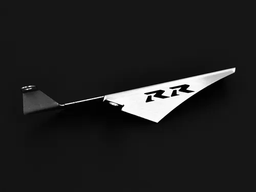 Honda CBR 900 RR Fireblade Kettenschutz 2002-03 - Schutzvorrichtung aus gebürstetem Edelstahl, ideal für die Honda CBR 900 RR, schützt die Kette effektiv und sorgt für Langlebigkeit.