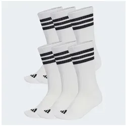 adidas Performance Funktionssocken 3S ESS C CRW 6P (weiß, L 43/45)