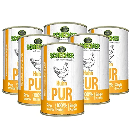 Schecker Nassfutter für den Hund von Schecker