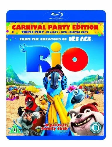 R¡o (dvd) (DVD) Jesse Eisenberg Anne Hathaway Jamie Foxx Jemaine Clement