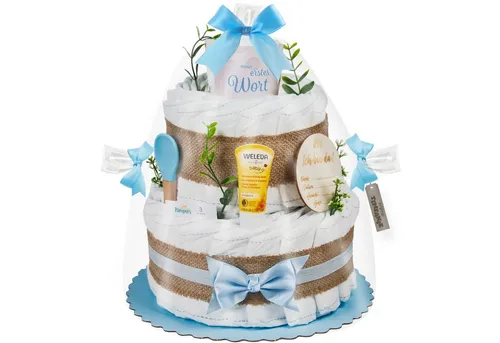Timfanie Windeln Windeltorte, Boho Baby-Cake von Timfanie