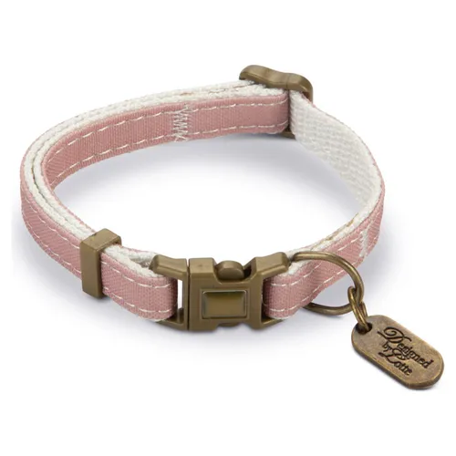 Designed by Lotte Nylon Katzenhalsband Virante rosa 20-30cm sicher verstellbar