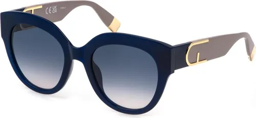 Furla SFU813V 03GR BLU OPALINO LUCIDO 53/21/140 Damen Sonnenbrillen