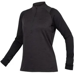 Damen Singletrack Fleece Schwarz L - Fahrradbekleidung, vielseitiges Fleece für optimale Isolierung und Atmungsaktivität, ideal für Outdoor Aktivitäten mit praktischer Reißverschlusstasche.