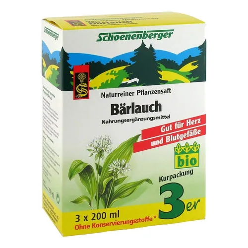 Bärlauch Saft Schoenenberger Heilpflanzensäfte 02002480 600 1er Pack