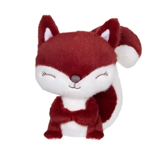 Gipsy Toys – PLÜSCHTIER EICHHÖRNCHEN Color – 15 cm – KIRSCHROT