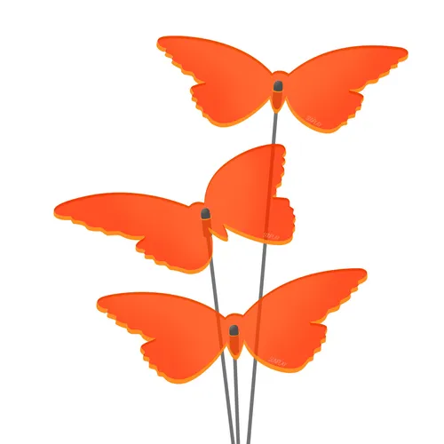 Gartendeko Orange von Sunplay