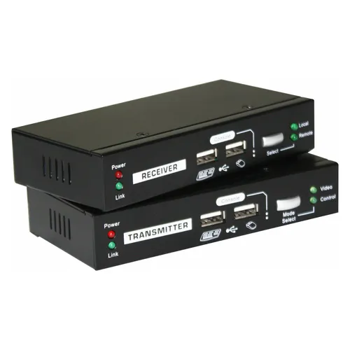 LevelOne KVM Extender KVM-9036 over IP 2xUSB