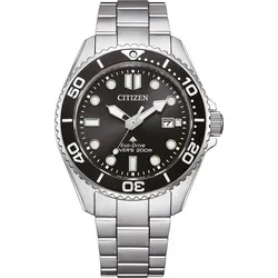 Citizen Watch BN0261-51E - Elegante Herrenuhr mit Eco-Drive-Technologie, die durch Licht aufgeladen wird. Wasserdicht bis 20 bar und mit hochwertigem Edelstahlarmband für optimalen Tragekomfort.