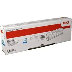 Oki Toner 45862839 - Original Cyan Toner für bis zu 7.300 Seiten, brillante Druckergebnisse für OKI MC 853/873 Serien