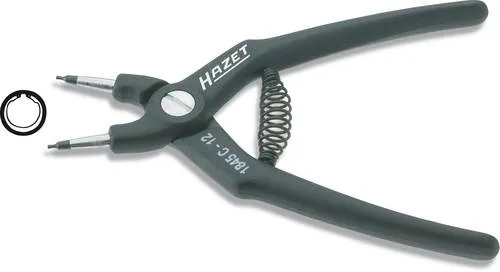 Hazet Sicherungsringzange 1845C-8 - Zangen für präzises Arbeiten, mit ergonomischem Griff und stabiler Bauweise für eine einfache Handhabung von Sicherungsringen.