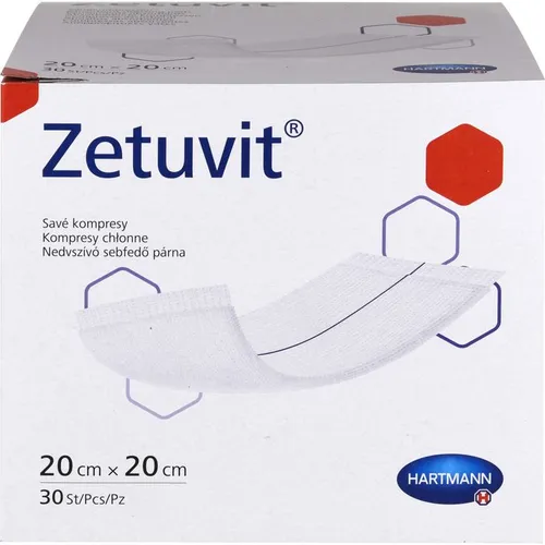 Zetuvit Saugkompressen unsteril 20x20 cm