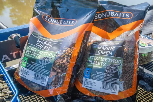 Sonubaits Stiki Method Pellets Marine Green 2mm 650g