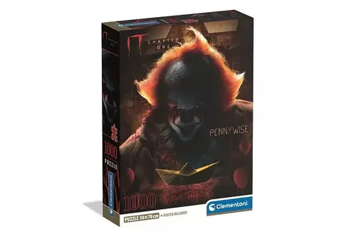 CLE puzzle 1000 Compact HorrorCollection IT 37097 CLEMENTONI - PUZ 8005125370979