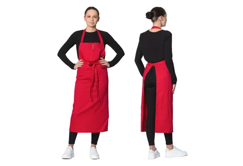 ZOLLNER Kochschürze, 80 x 100 cm, 65% Polyester, 35% Viskose