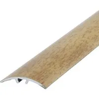 Dalsys Übergangsprofil 90cm x 50mm Aluminium Edle Eiche Bodenleiste