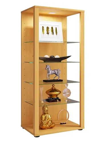 VCM Glasvitrine stehend – Modern und platzsparend