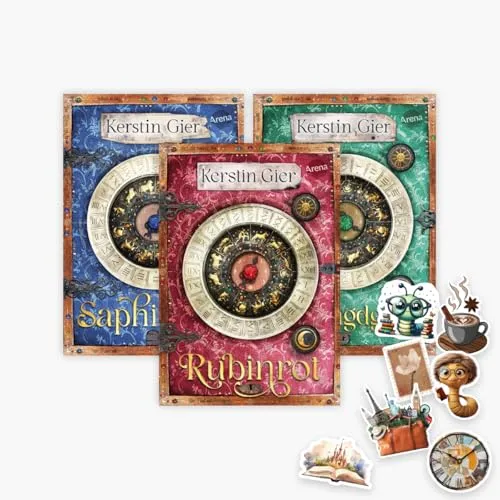 Die Edelstein-Trilogie Schmuckausgabe mit Stickerset