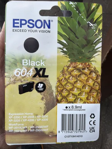 EPSON 604XL T10H14 Schwarz Druckerpatrone von Epson