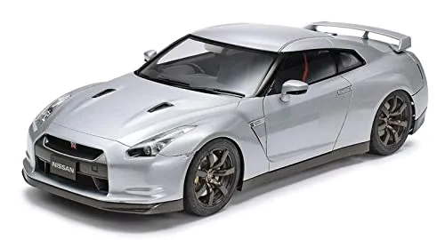 TAMIYA 300024300 Nissan GT-R Straßenversion Automodell Bausatz 1:24, Mittel, Unlackiert