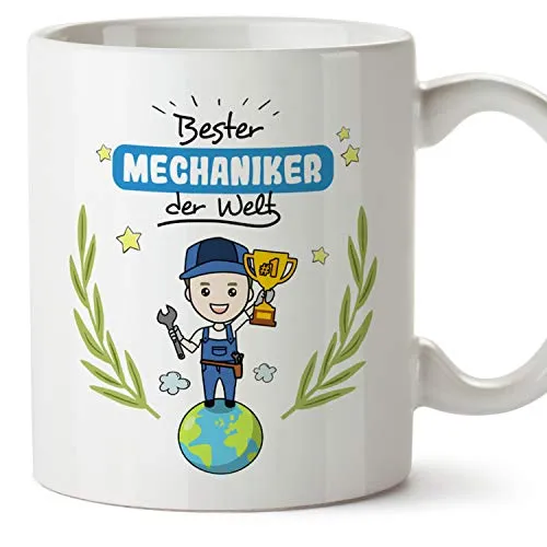 MUGFFINS Tasse/Becher Mechaniker (Beste der Welt)