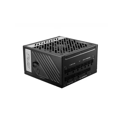 MSI MPG A1000G ATX PC-Netzteil - Netzteil mit 1.000 Watt, 80 Plus Gold-Zertifizierung für hohe Effizienz und voll-modularem Kabelmanagement für eine optimale Systemorganisation.