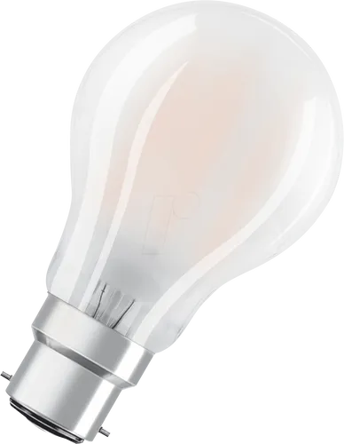 OSR 075435407 - LED-Lampe BASE B22d, 6,5 W, 806 lm, 2700 K, Filament, 2er-Pack