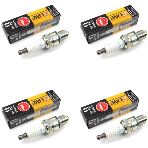 Zündkerze 4 Stück NGK V-Line BPR6ES-11 für Hyundai Kia Mazda Mitsubishi Nissan