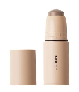 INGLOT Cream Stick Bronzer 6.2 g - 110 Cool Brown - Bronze-Puder in Stiftform, cremige Textur für einen natürlichen, sonnengeküssten Teint. Enthält feuchtigkeitsspendende Inhaltsstoffe und ist ideal für schnelles Auffrischen.