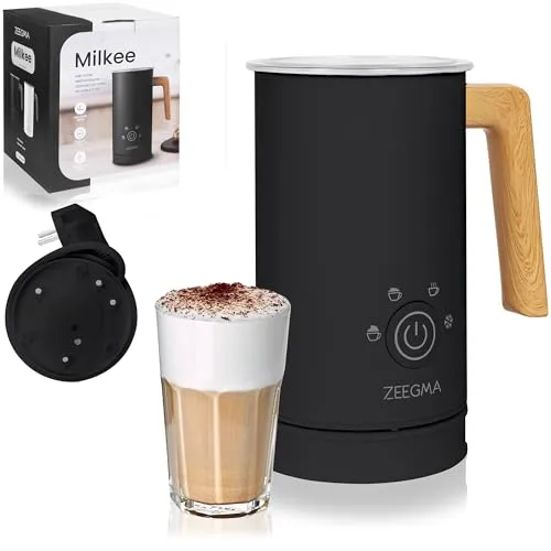 ZEEGMA MILKEE Milchaufschäumer 500 W in schwarz von Zeegma