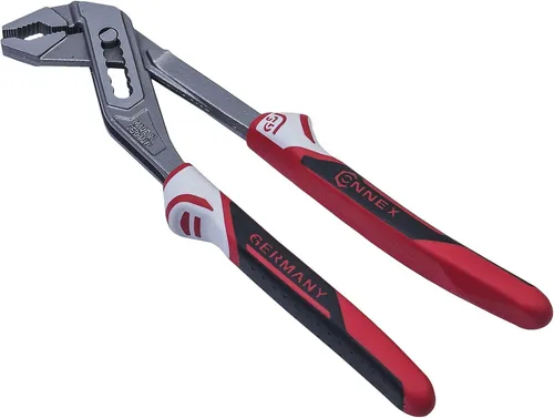 Connex Wasserpumpenzange 240 mm - COXT201240 - Zangen aus Spezial-Werkzeugstahl mit 3-Komponenten-Griff für optimalen Halt und Komfort bei jeder Anwendung.