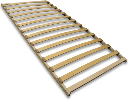 Coemo Lattenrost FIX 80x200 cm - Stabiler Lattenrahmen mit 13 Federleisten - Lattenrost FIX für angenehmen Schlafkomfort: 13 Federleisten bieten optimale Unterstützung, schnelle Selbstmontage und hohe Belüftung für zahlreiche Matratzenarten.