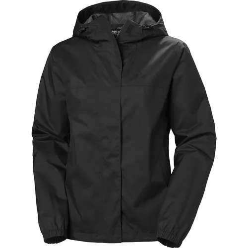 Helly Hansen Vancouver Rain Jacke Schwarz M - Wetterfeste Regenjacke für Frauen mit HELLY TECH®-Technologie, ideal für Stadtabenteuer und Outdoor-Aktivitäten.