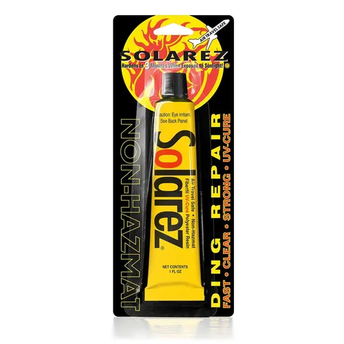SOLAREZ Air Travel Polyester Ding Repair 1oz Set Polyesterharz Surfboard 28g