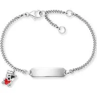Engelsrufer Armband HEB-ID-TEDDYLOVE aus 925er Silber - Elegantes Armschmuck aus 925er Silber, ideal als Geschenk oder für besondere Anlässe – ein zeitloses Schmuckstück von Engelsrufer.