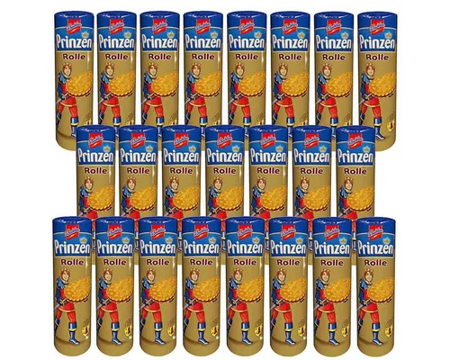 DeBeukelaer Mega Prinzenrolle Schoko Kekse 400g - Leckere doppelte Kekse mit zartem Schokoladenfüllung. Ideal für den Snack zwischendurch oder als süße Begleitung zu Kaffee und Tee.