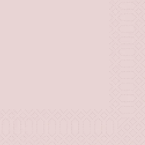 Duni Zelltuch-Servietten 3 lagig 1 4 Falz 33 x 33 cm Mellow Rose - 250 Stück, hochwertige rosa Servietten für festliche Anlässe und gemütliche Zusammenkünfte