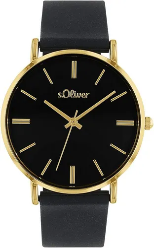 s.Oliver Damen Quarzuhr mit Silikonarmband von s.Oliver